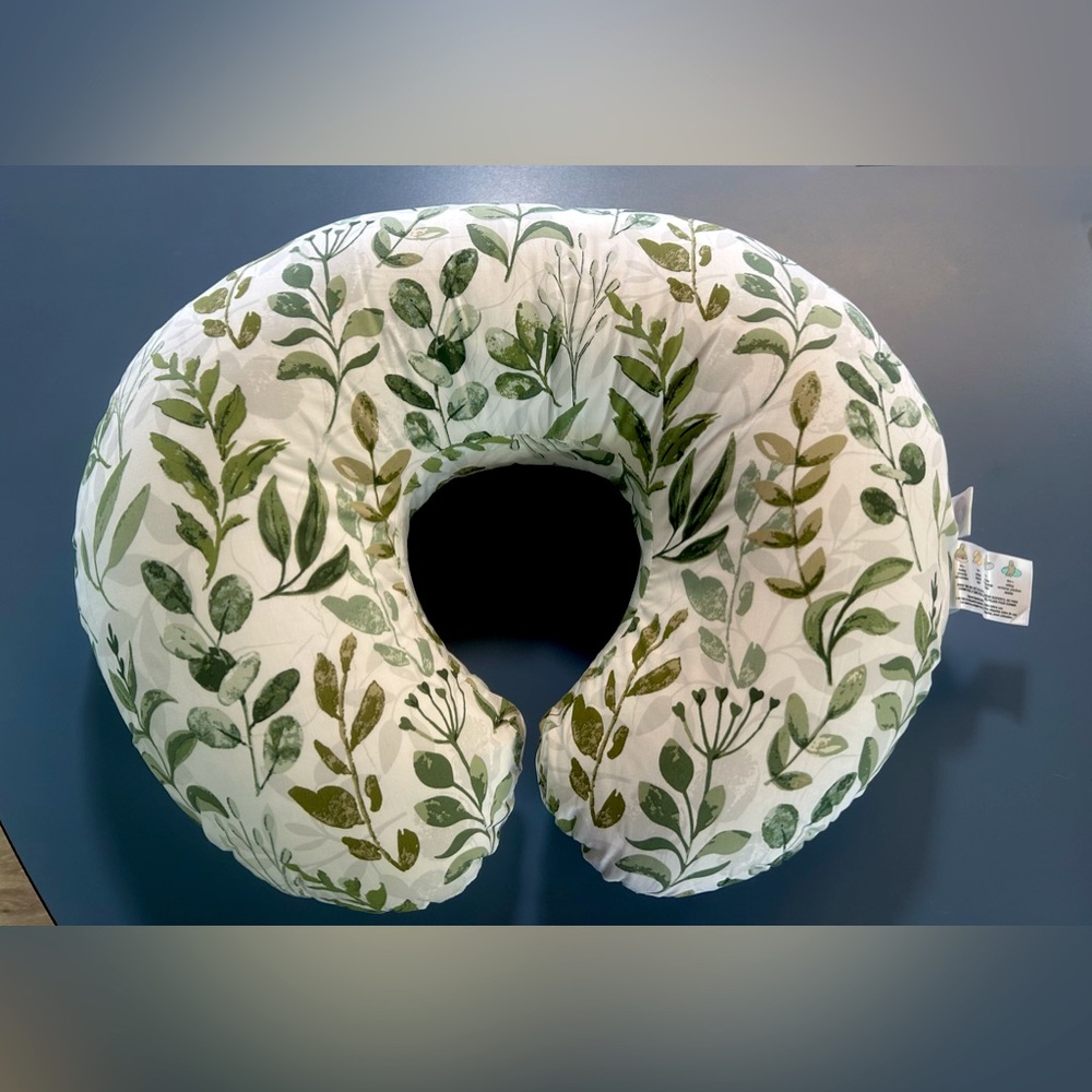 Brand New Bobby pillow, fern/forest print